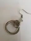 Factory direct sales of wrought iron pressed earrings and pendants, rough accessories, jewelry accessories, popular online bestsellers, classic metal earrings and pendants, European and American simple style Specification image